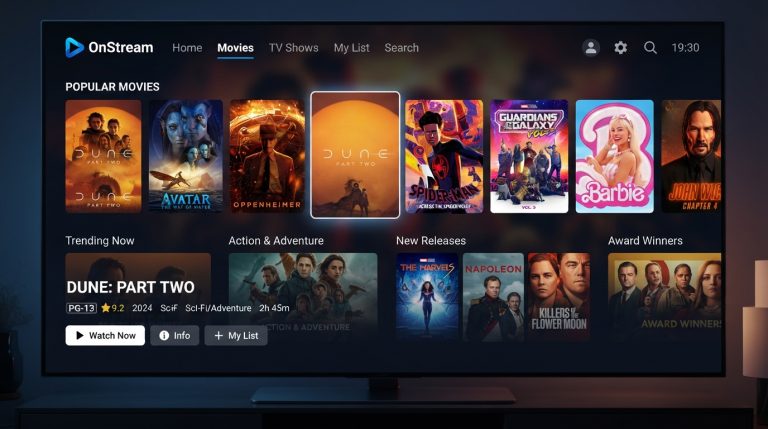 Movies on OnStream